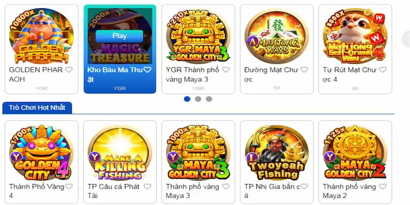 Sảnh TP QQ88 - Nền Tảng Phát Hành Game Nổ Hũ Uy Tín 6 Kho trò chơi trên nền tảng đồ sộ